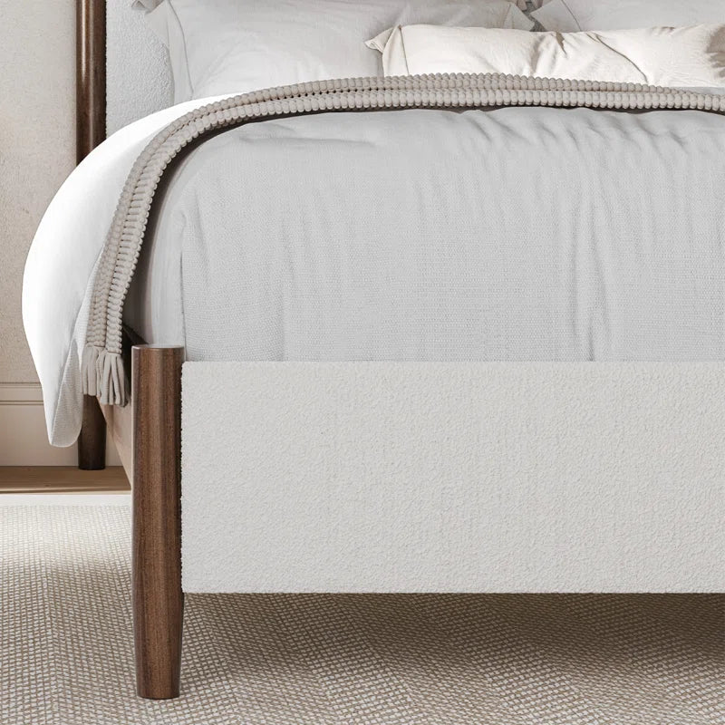 Upholstered Platform Bed - CAPSULE HOME COLLECTION