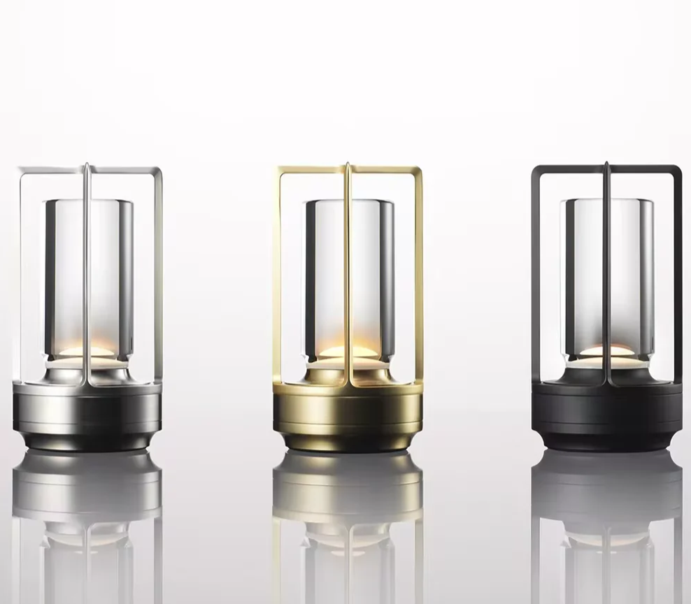 Elegant Touch-Controlled Rechargeable Crystal Bedside Lamp - Perfect for Bedrooms and Restaurants, Creates a Soothing Atmosphere!