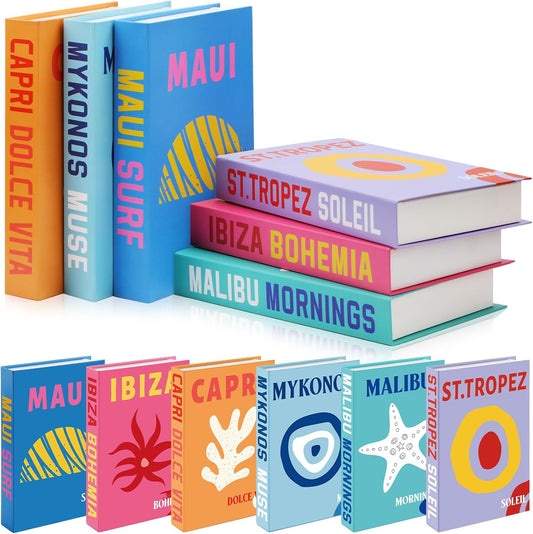 Mykonos Modern Fashion Coffee faux Table Book  