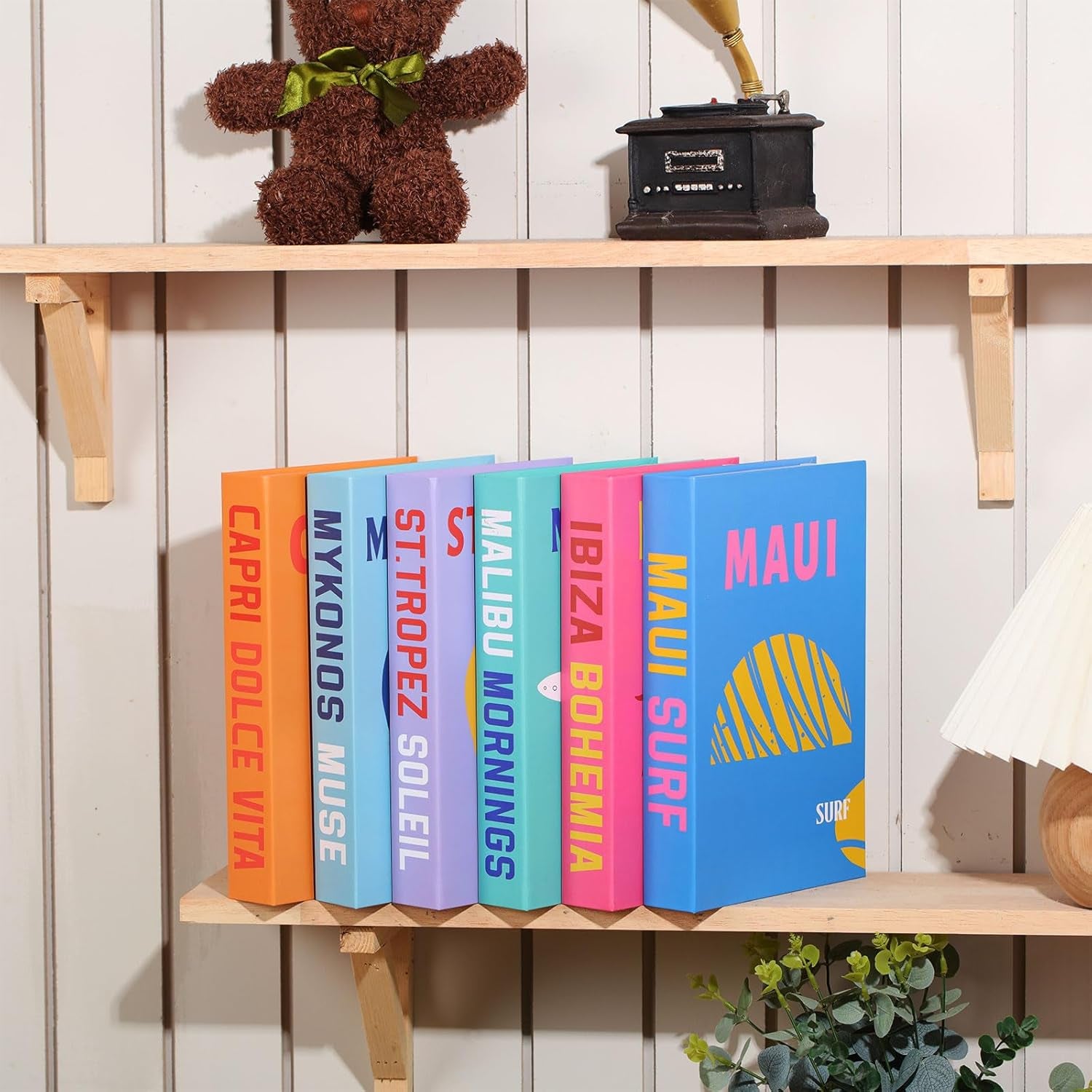 Mykonos Modern Fashion Coffee faux Table Book  